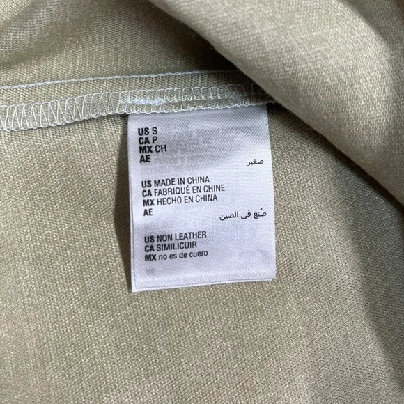 INC INTERNATIONAL CONCEPTS TOP WOMENS SIZE SMALL SILVER METALLIC ONE SHOULDER - Picture 14 of 16